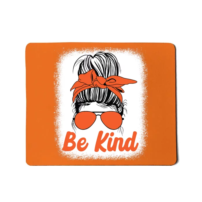 Be Kind Messy Unity Day Orange Anti Bullying Kids Unity Day Mousepad