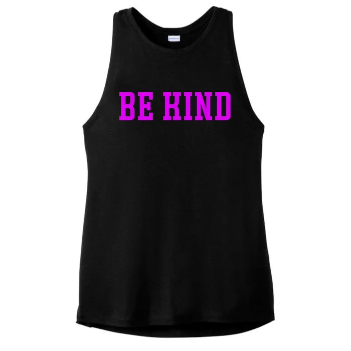 Be Kind Men Women Kids Ladies Tri-Blend Wicking Tank