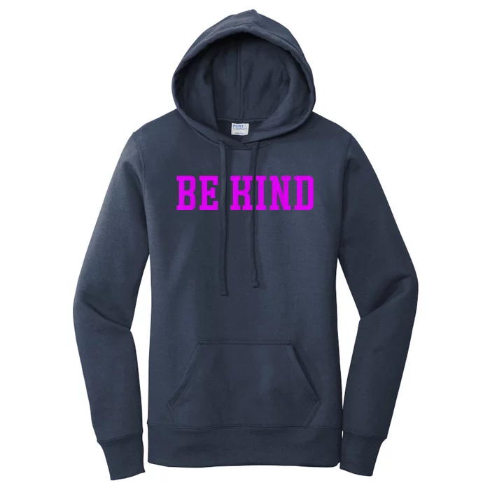 Be Kind Men Women Kids Women's Pullover Hoodie