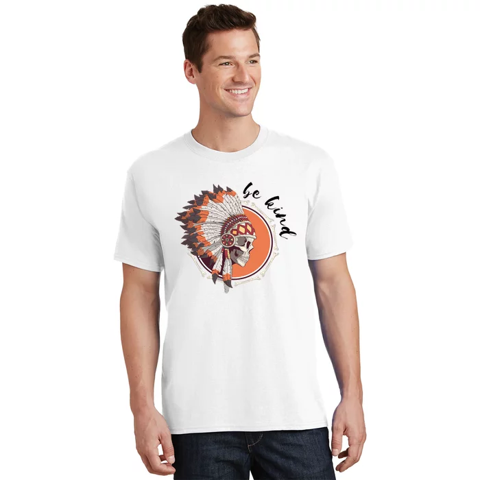 Be Kind Native American Indigenous Education Orange Day T-Shirt