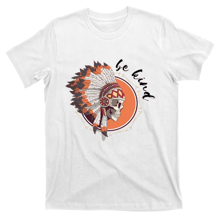 Be Kind Native American Indigenous Education Orange Day T-Shirt