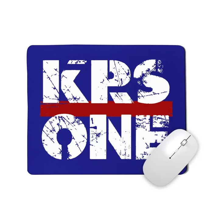 Blastmaster KRS One Graphic Cool Texts Mousepad