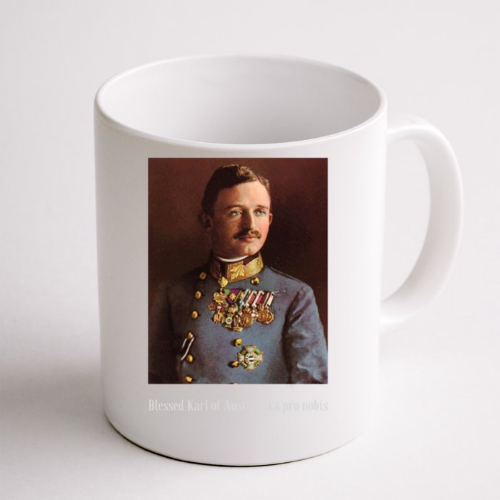 Blessed Karl Of Austria Roman Catholic 19 Front & Back Coffee Mug