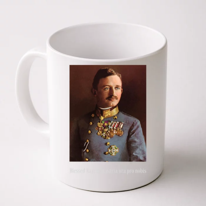 Blessed Karl Of Austria Roman Catholic 19 Front & Back Coffee Mug