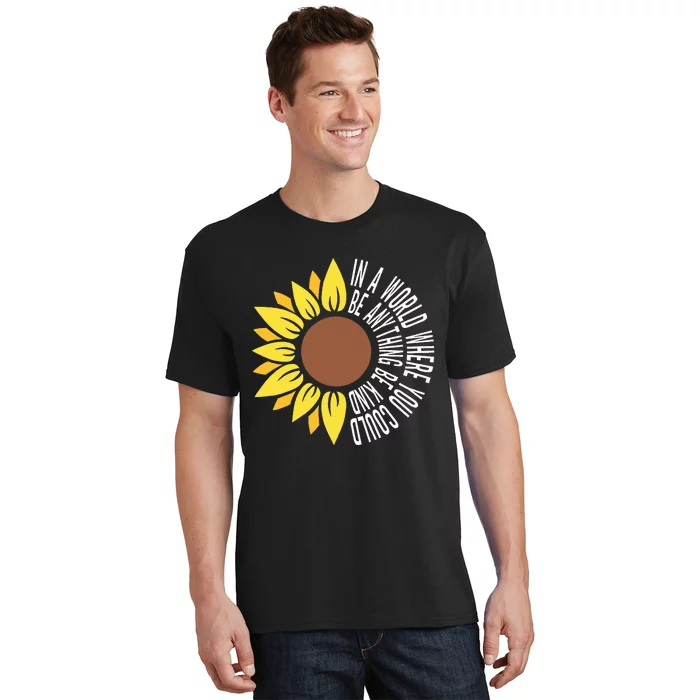 Be Kind Orange Flower Anti Bullying Awareness Unity Day T-Shirt