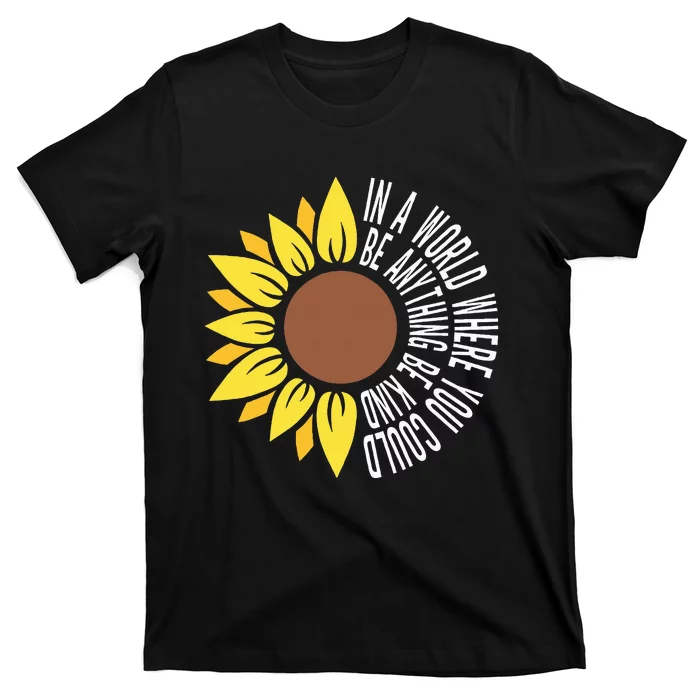 Be Kind Orange Flower Anti Bullying Awareness Unity Day T-Shirt