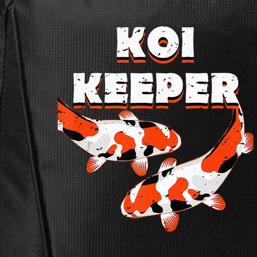 Butterfly Koi Pond Showa Koi Fish Tancho Sanke Kohaku Koi City Backpack