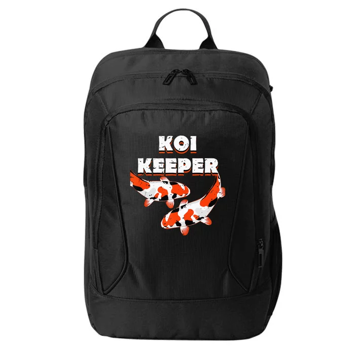 Butterfly Koi Pond Showa Koi Fish Tancho Sanke Kohaku Koi City Backpack