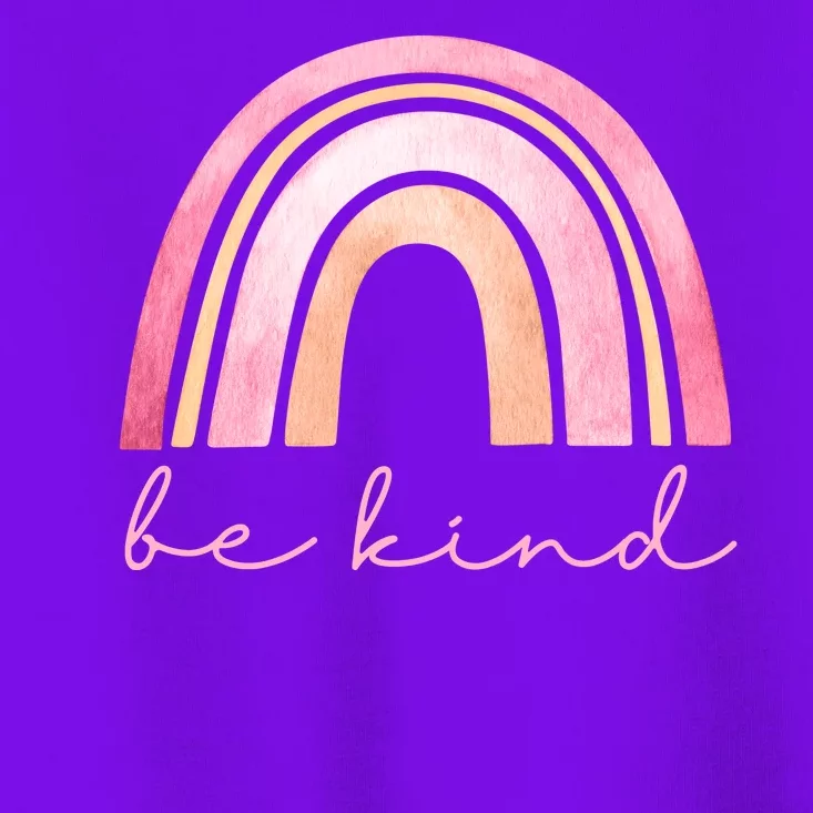 Be Kind Pink Rainbow Cute Gift Toddler T-Shirt