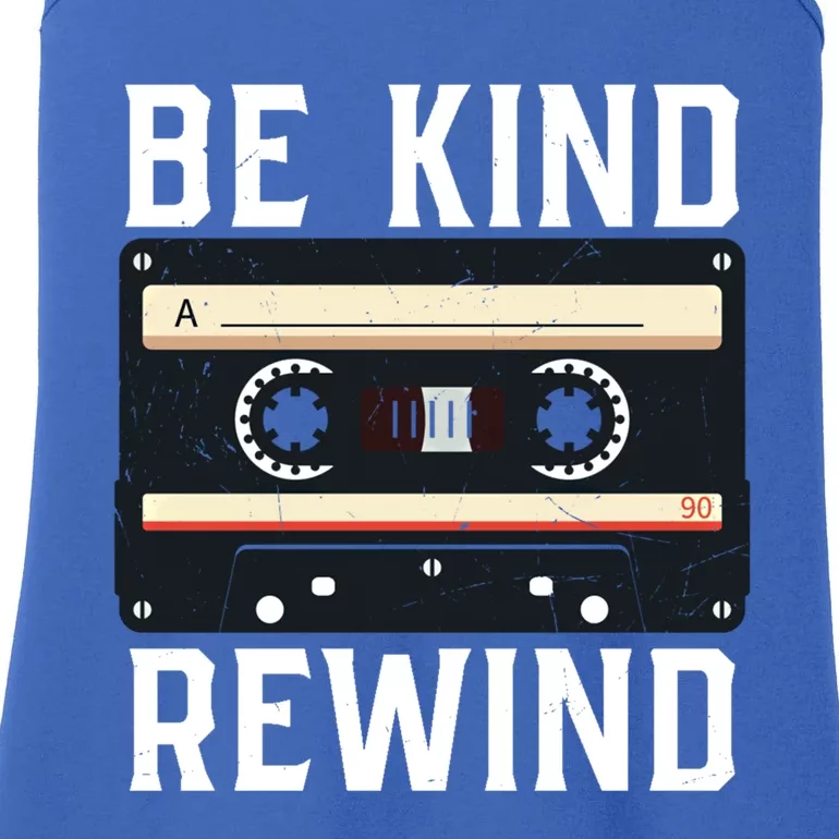 Be Kind Rewind '90s Nostalgia 80s Costume Party Cassette Gift Ladies Essential Tank