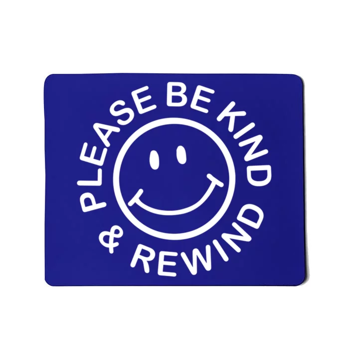 Be Kind Rewind Retro Nostalgia Sticker 80s 90s Tee Cute Gift Mousepad