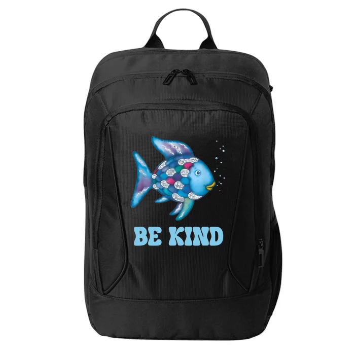 Be Kind Rainbow Fish Teacher Life Teaching Back To School City Backpack