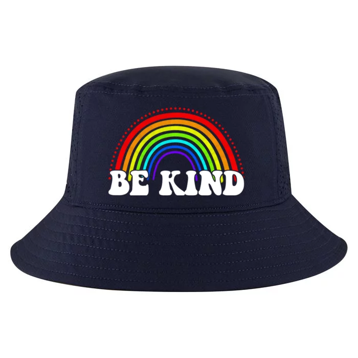 Be Kind Rainbow Positive Quote Cool Comfort Performance Bucket Hat