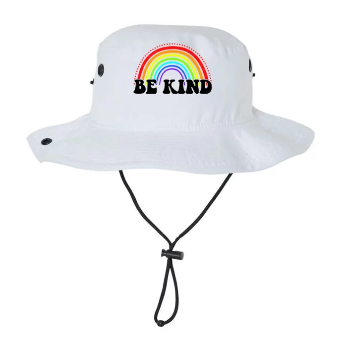 Be Kind Rainbow Positive Quote Legacy Cool Fit Booney Bucket Hat