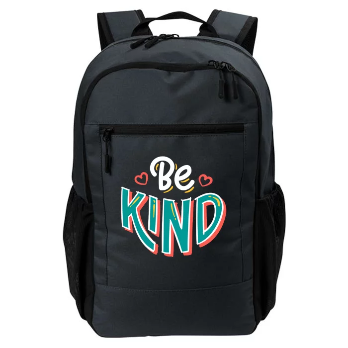 Be Kind Retro Kindness Quote Daily Commute Backpack