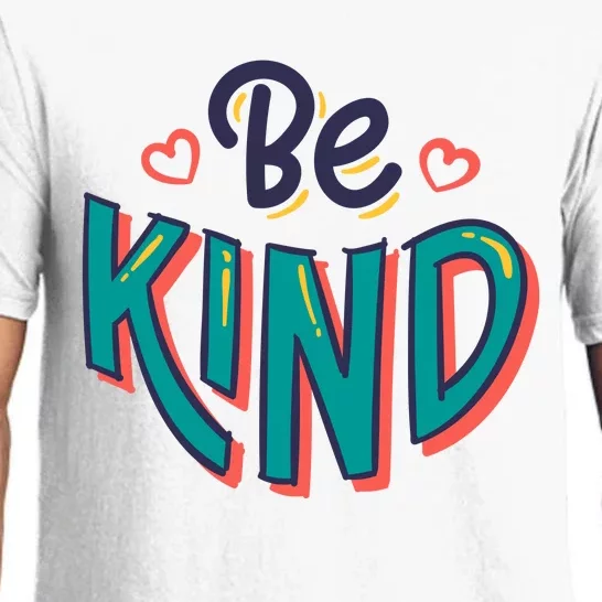 Be Kind Retro Kindness Quote Pajama Set