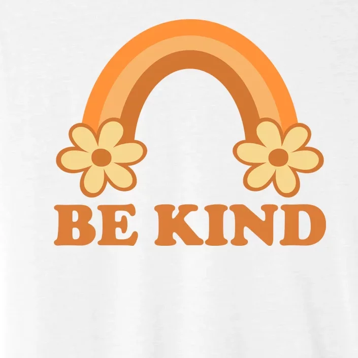 Be Kind Rainbow Retro Sunflower ChromaSoft Performance T-Shirt