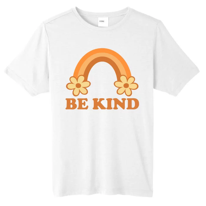 Be Kind Rainbow Retro Sunflower ChromaSoft Performance T-Shirt