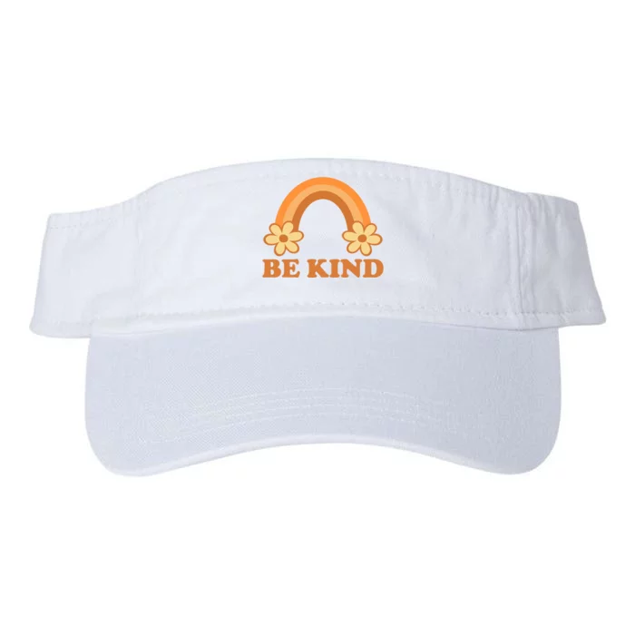 Be Kind Rainbow Retro Sunflower Valucap Bio-Washed Visor