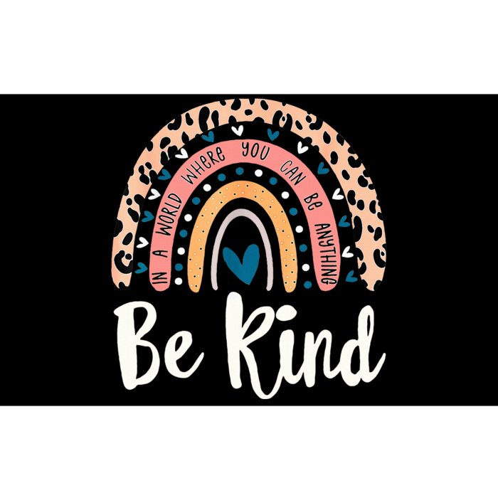 Be Kind Rainbow Anti Bullying Wear Orange Unity Day Bumper Sticker