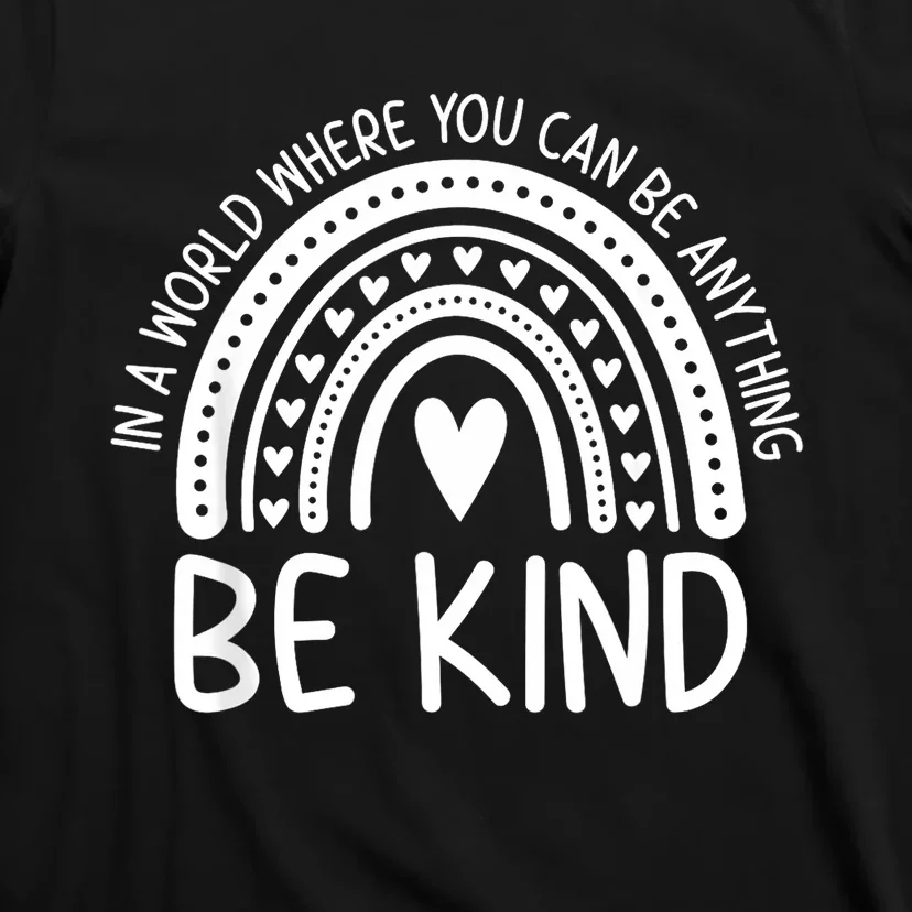 Be Kind Rainbow Orange Unity Day Anti Bullying T-Shirt