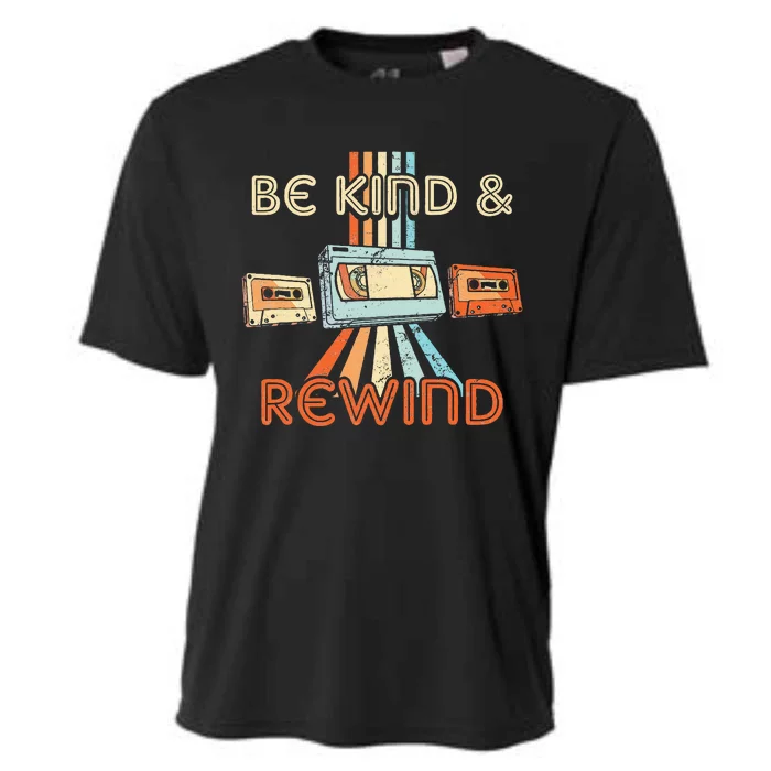 Be Kind & Rewind Vintage 90S Nostalgic 80S Throwback Cooling Performance Crew T-Shirt