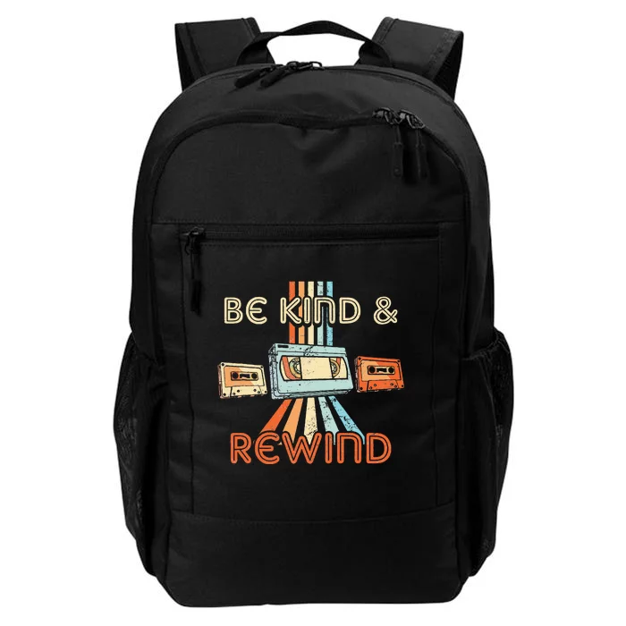 Be Kind & Rewind Vintage 90S Nostalgic 80S Throwback Daily Commute Backpack