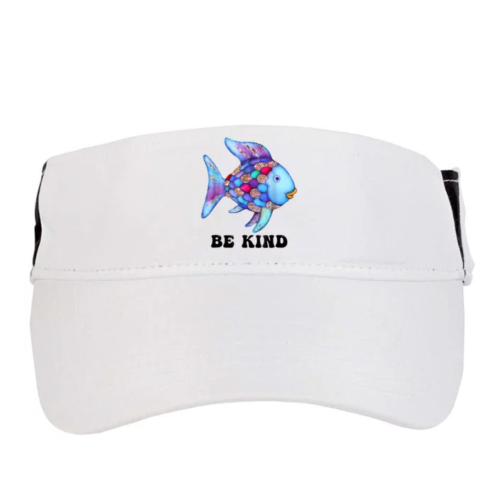 Be Kind Rainbow Fish Teacher Life Teaching Back To School Adult Drive Performance Visor