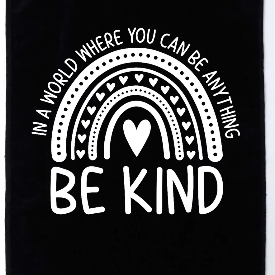 Be Kind Rainbow Orange Unity Day Anti Bullying Platinum Collection Golf Towel