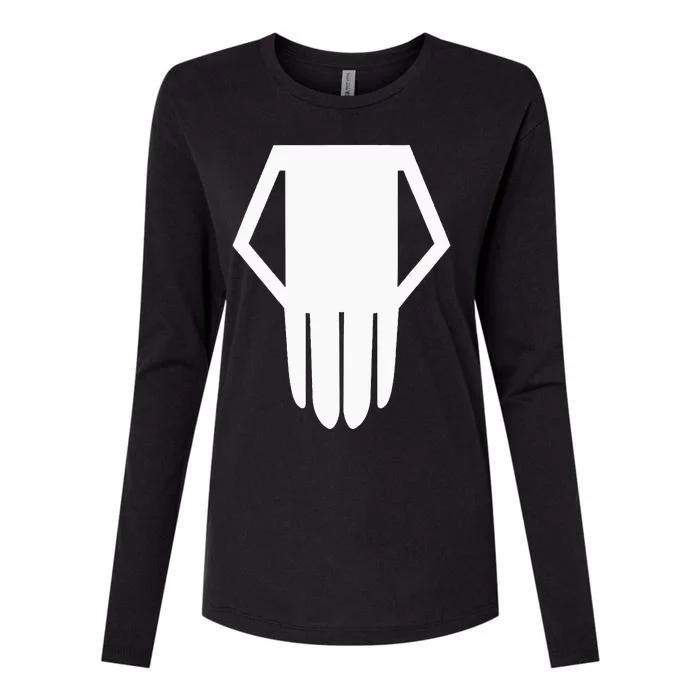 Bakugou Katsuki Skull Superhero Womens Cotton Relaxed Long Sleeve T-Shirt