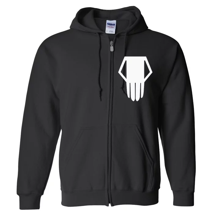 Bakugou Katsuki Skull Superhero Full Zip Hoodie