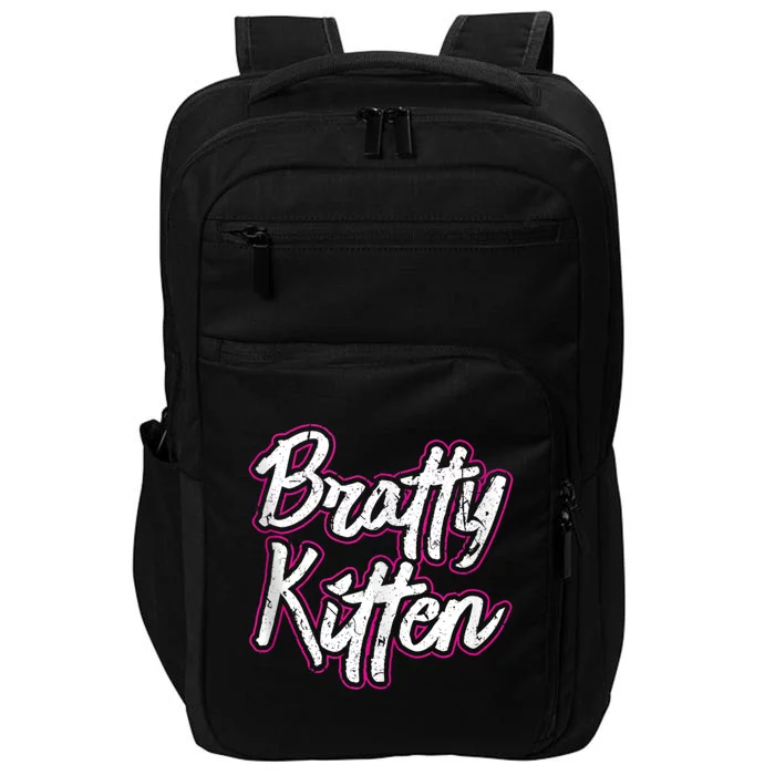 Bratty Kitten Sexy Fetish Submissive Slave Bdsm Kink Impact Tech Backpack