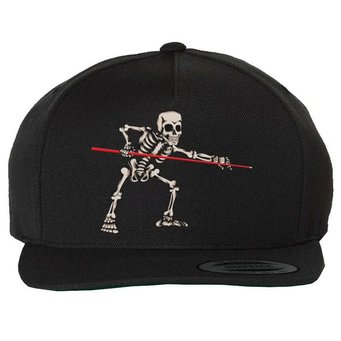 Billiard Kö Skeleton Halloween Fan Costume Snooker Outfit Gift Wool Snapback Cap