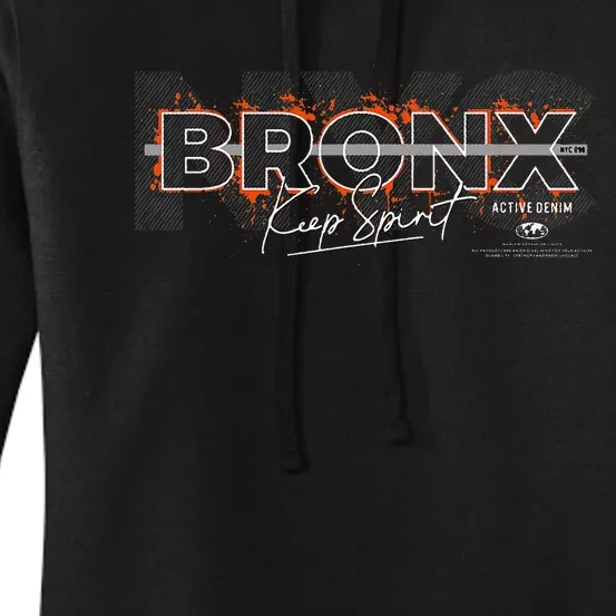 Bronx Keep Spirit Women's Pullover Hoodie