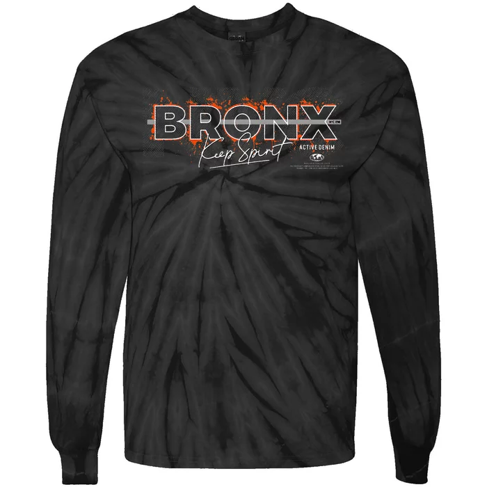 Bronx Keep Spirit Tie-Dye Long Sleeve Shirt