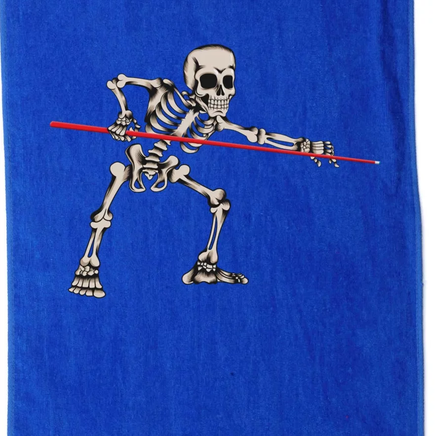 Billiard Kö Skeleton Halloween Fan Costume Snooker Outfit Gift Platinum Collection Golf Towel