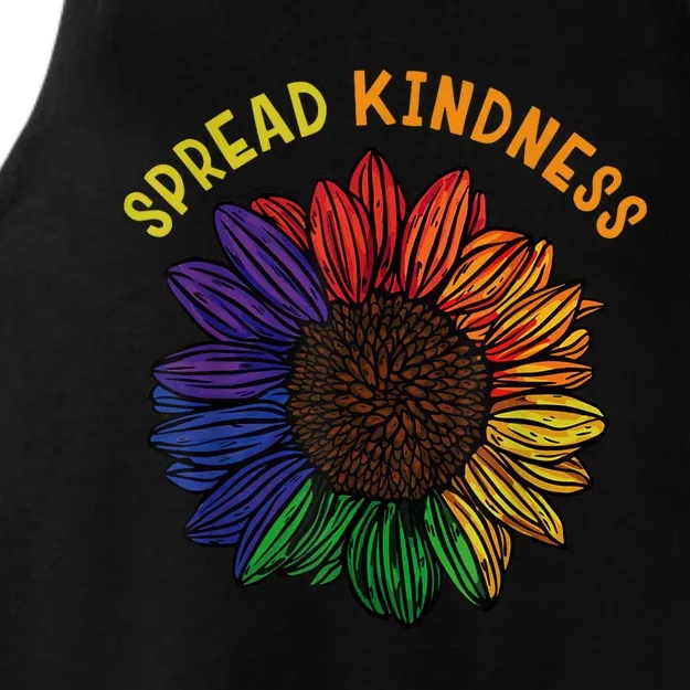 Be Kind Spread Kindness Ladies Tri-Blend Wicking Tank