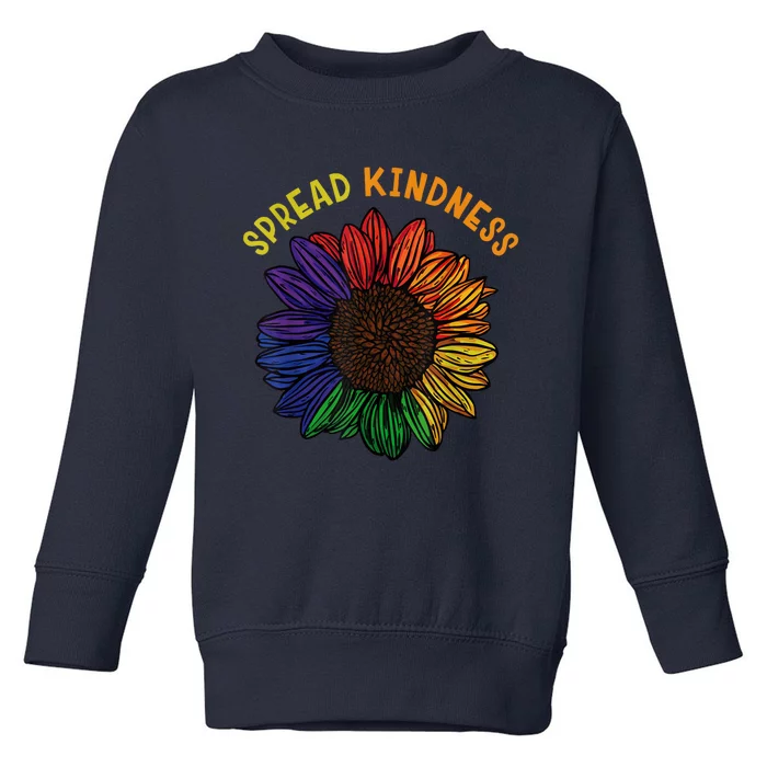 Be Kind Spread Kindness Toddler Sweatshirt