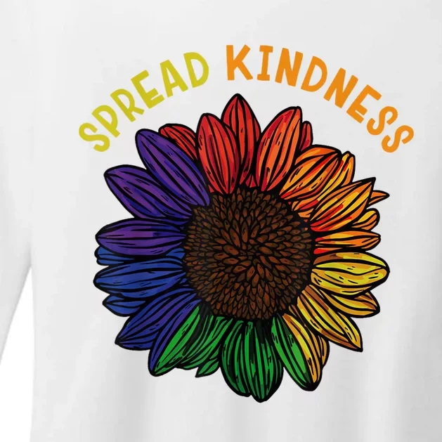 Be Kind Spread Kindness Womens CVC Long Sleeve Shirt