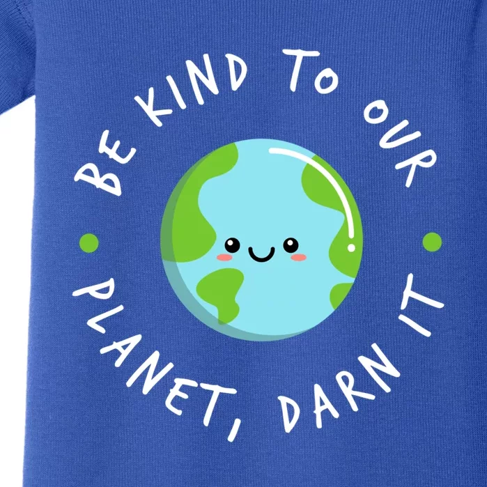 Be Kind To Our Planet Sustainable Meaningful Gift Baby Bodysuit