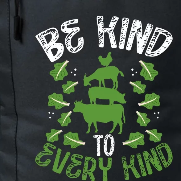 Be Kind To Every Kind Veganism Gift Daily Commute Backpack