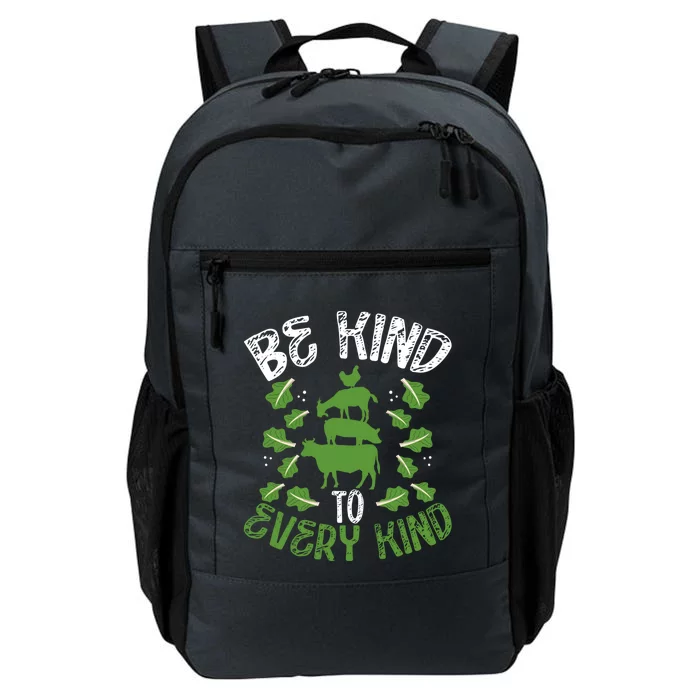 Be Kind To Every Kind Veganism Gift Daily Commute Backpack