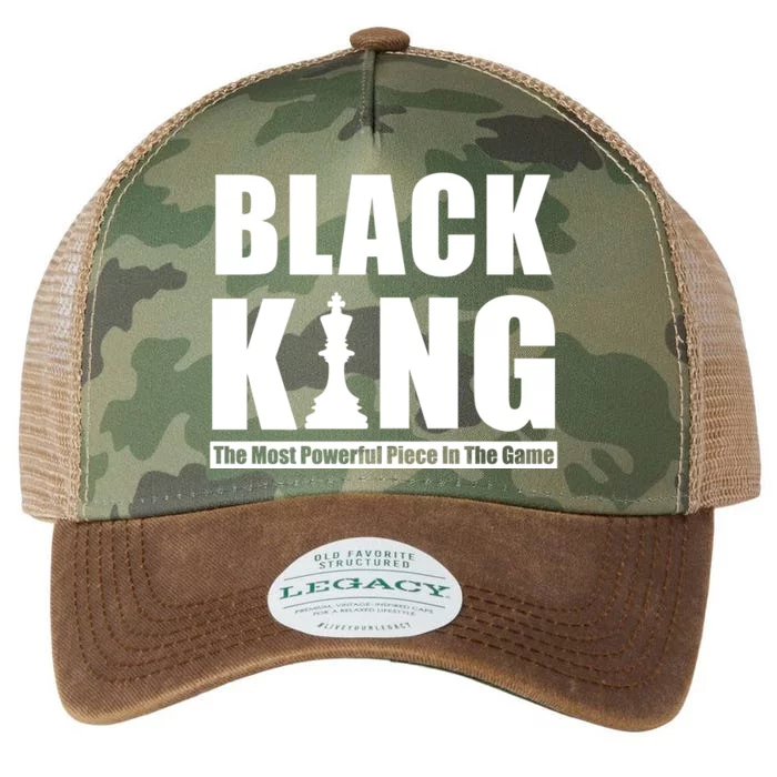 Black King The Most Powerful Piece In The Game Legacy Tie Dye Trucker Hat