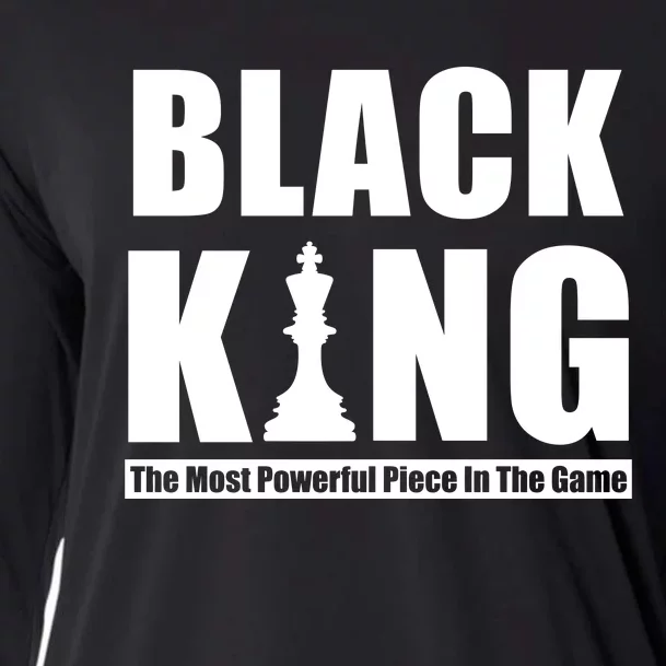 Black King The Most Powerful Piece In The Game Cooling Performance Long Sleeve Crew