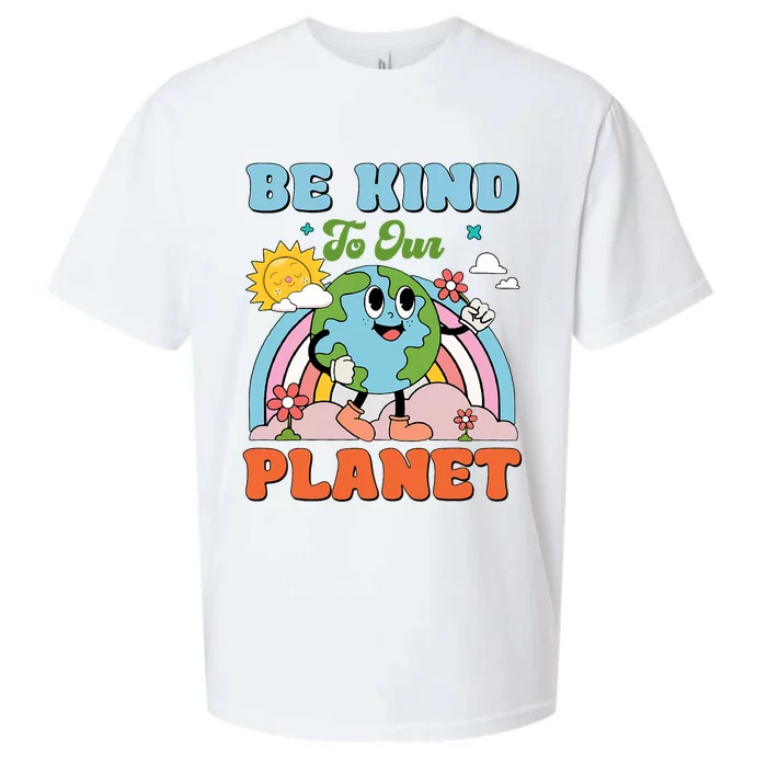 Be Kind To Our Planet Earth Day 2024 54th Anniversary Sueded Cloud Jersey T-Shirt