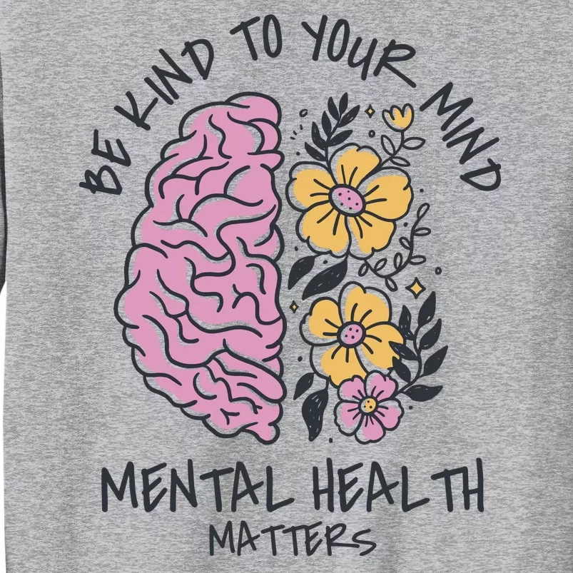 Be Kind To Your Mind Mental Health Matters Sweatshirt