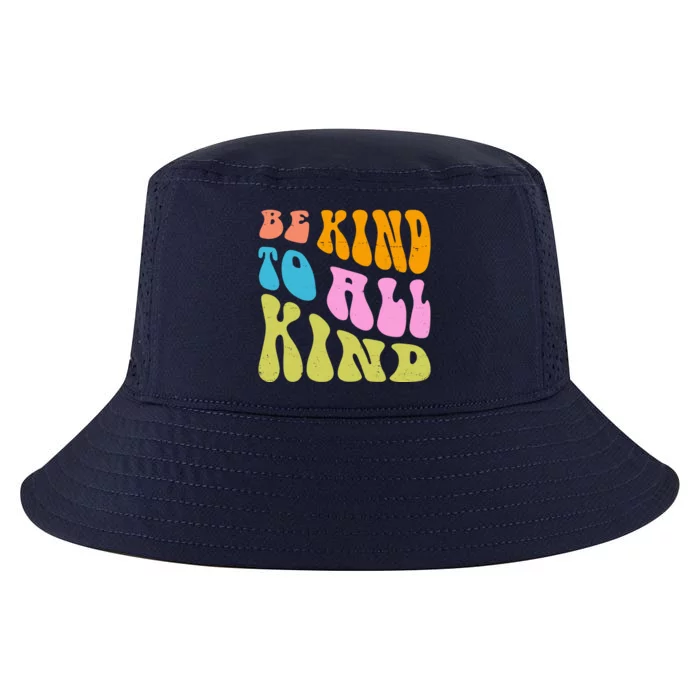 Be Kind To All Kind Quote Retro Cool Comfort Performance Bucket Hat