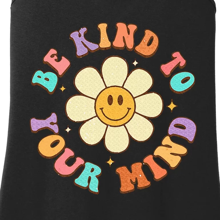 Be Kind To Your Mind Mental Health Ladies Essential Tank