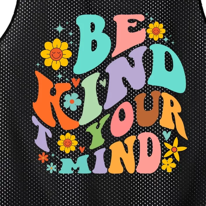 Be Kind To Your Mind Mental Health Matters Mesh Reversible Basketball Jersey Tank