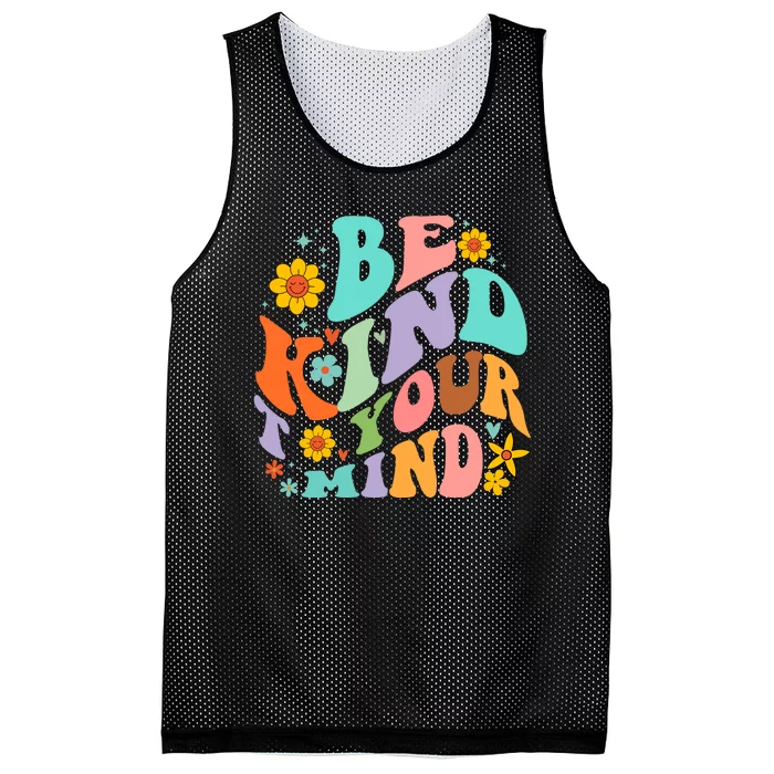 Be Kind To Your Mind Mental Health Matters Mesh Reversible Basketball Jersey Tank